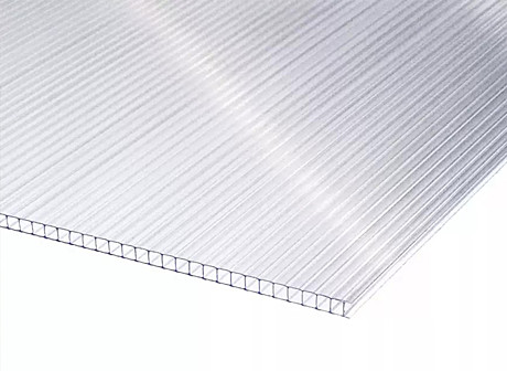 Сотовый поликарбонат Полипрайм 4 мм плотность 0,4 кг/м²