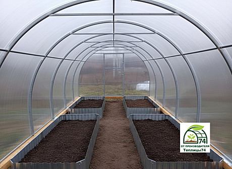 Теплица 3х4 (Профиль 40х20, поликарбонат Практик 4 мм, плотность 0,52)